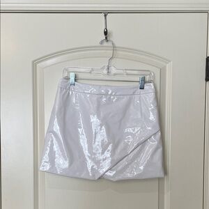 TCEC Glossy White Skirt